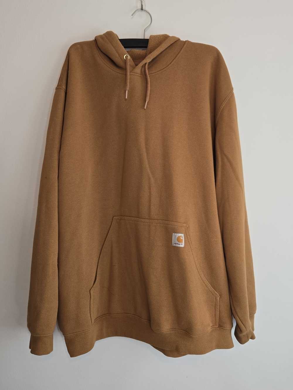 Carhartt Men’s Caramel Brown Hooded Sweatshirt